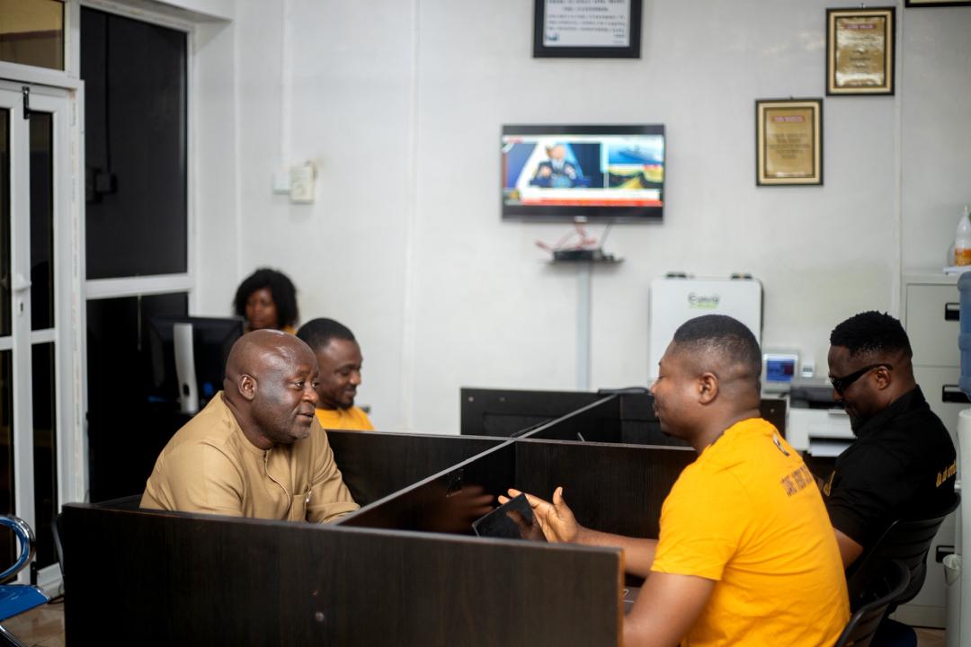 Successful Nigerian business owner